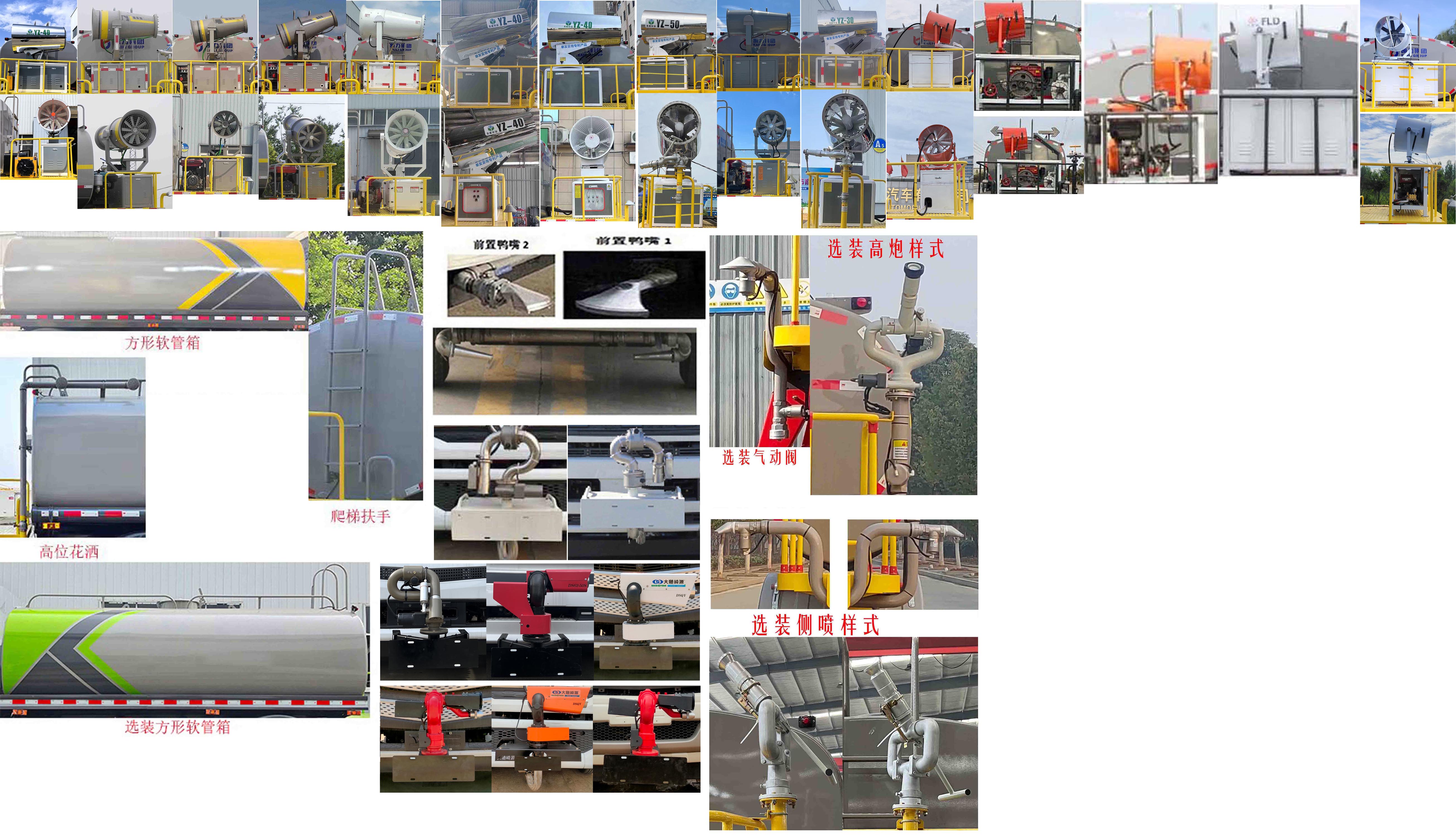 凱力風(fēng)牌KLF5180TDYF6多功能抑塵車公告圖片