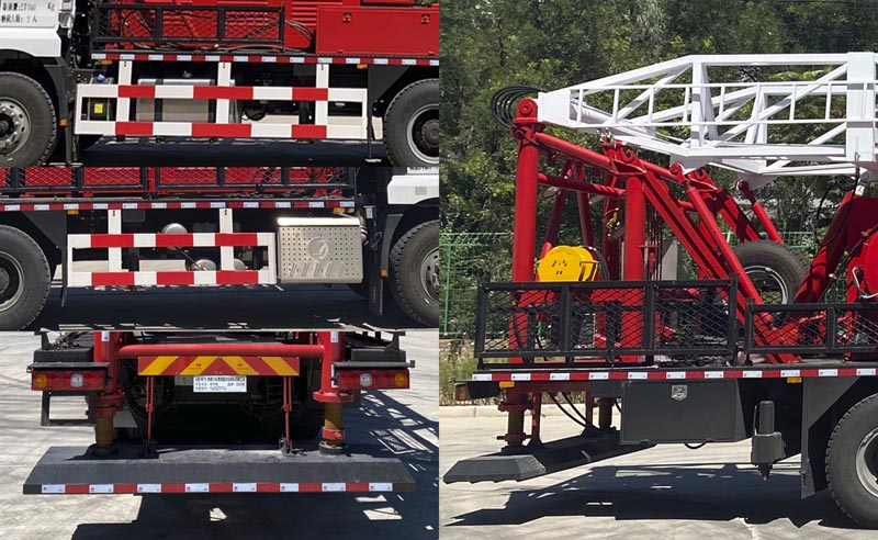 延安牌YAZ5270TXJ修井機(jī)公告圖片