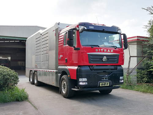 龍吸水牌FLG5230TPS89Z大流量排水搶險車