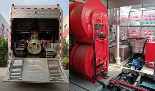 龍吸水牌FLG5230TPS89Z大流量排水搶險(xiǎn)車公告圖片