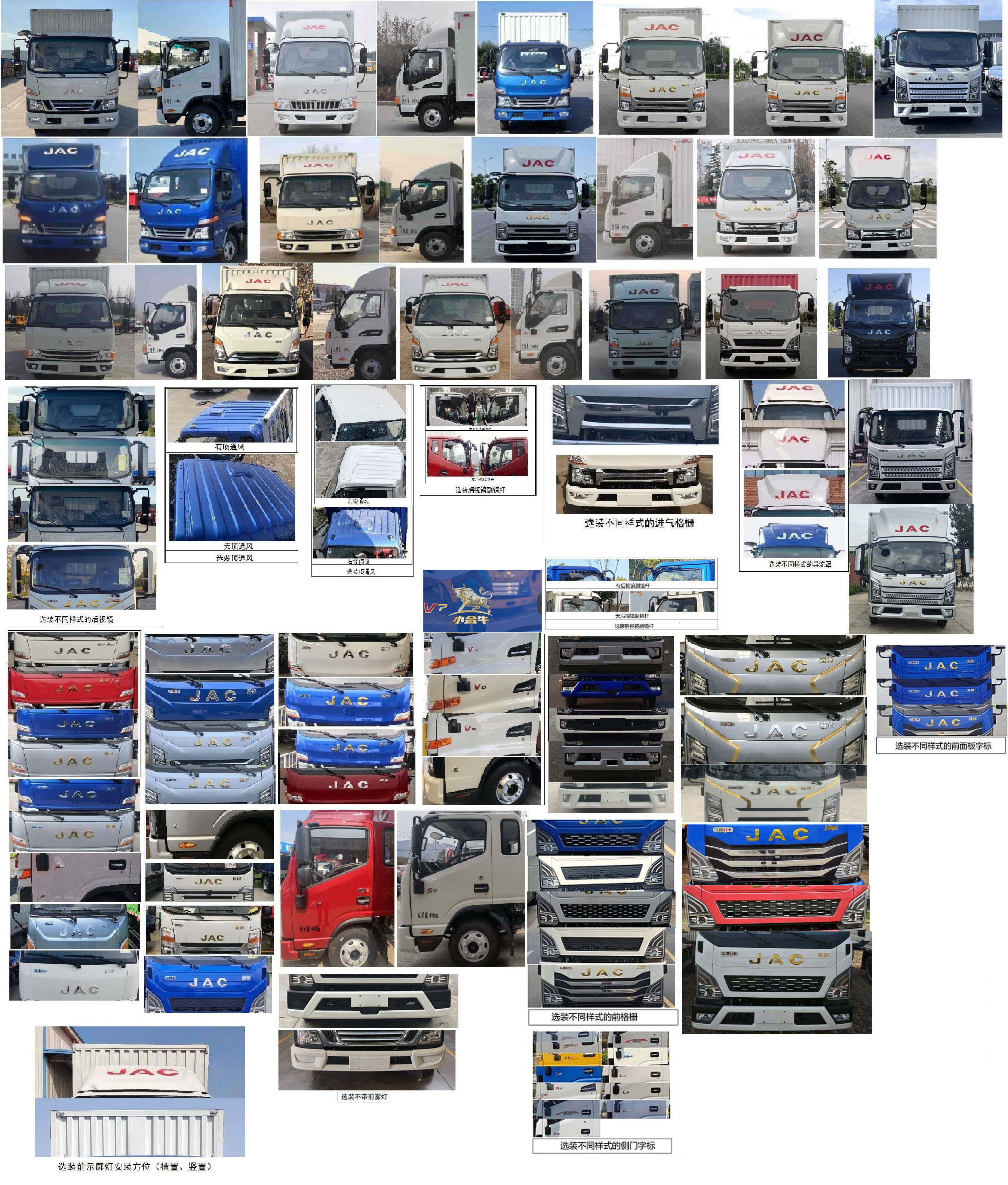 江淮牌HFC5043XXYP31K6C7S廂式運(yùn)輸車公告圖片