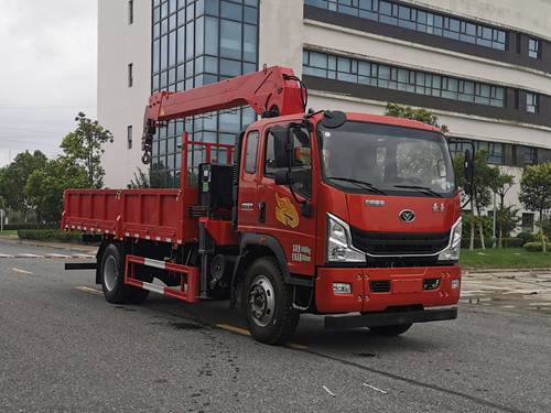 豪曼牌ZZ5168JSQG17FB0隨車起重運(yùn)輸車