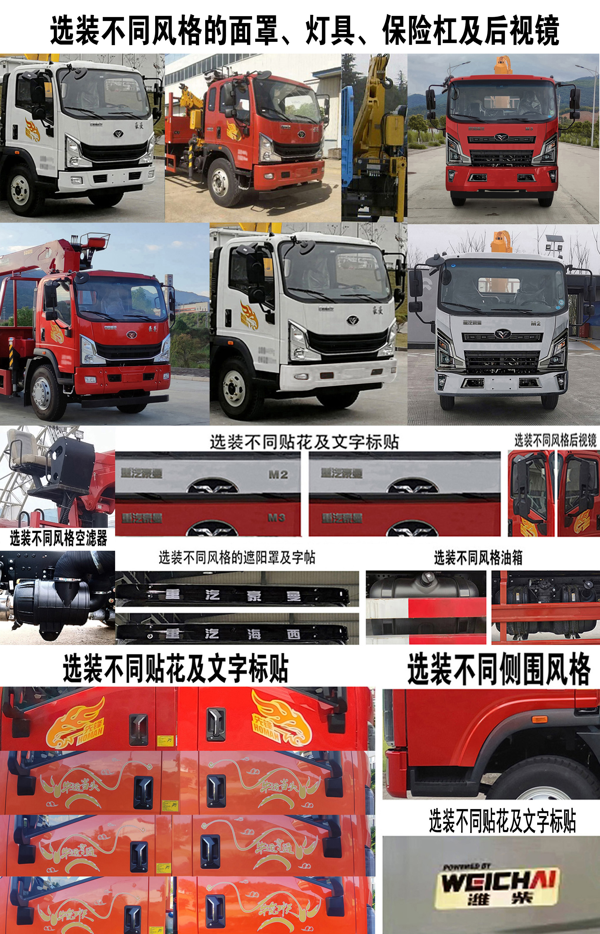 豪曼牌ZZ5168JSQG17FB0隨車起重運(yùn)輸車公告圖片