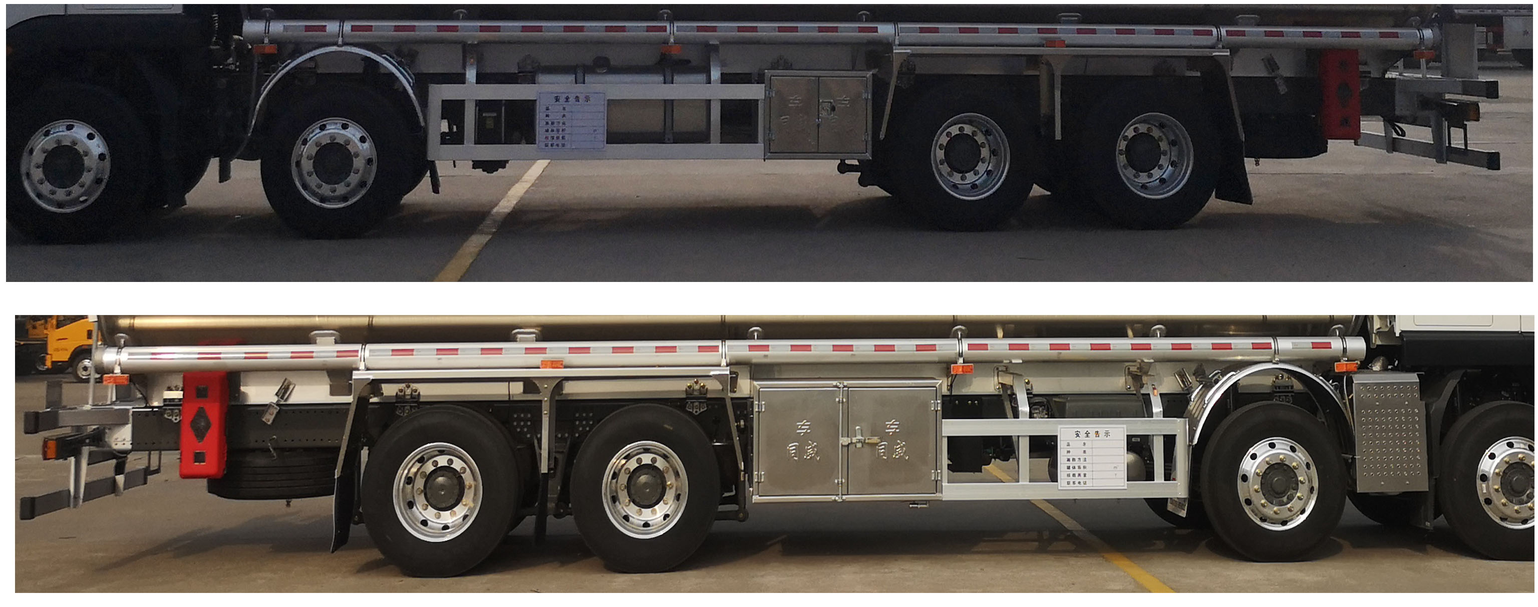 專威牌HTW5321GYYLZK6C鋁合金運油車公告圖片