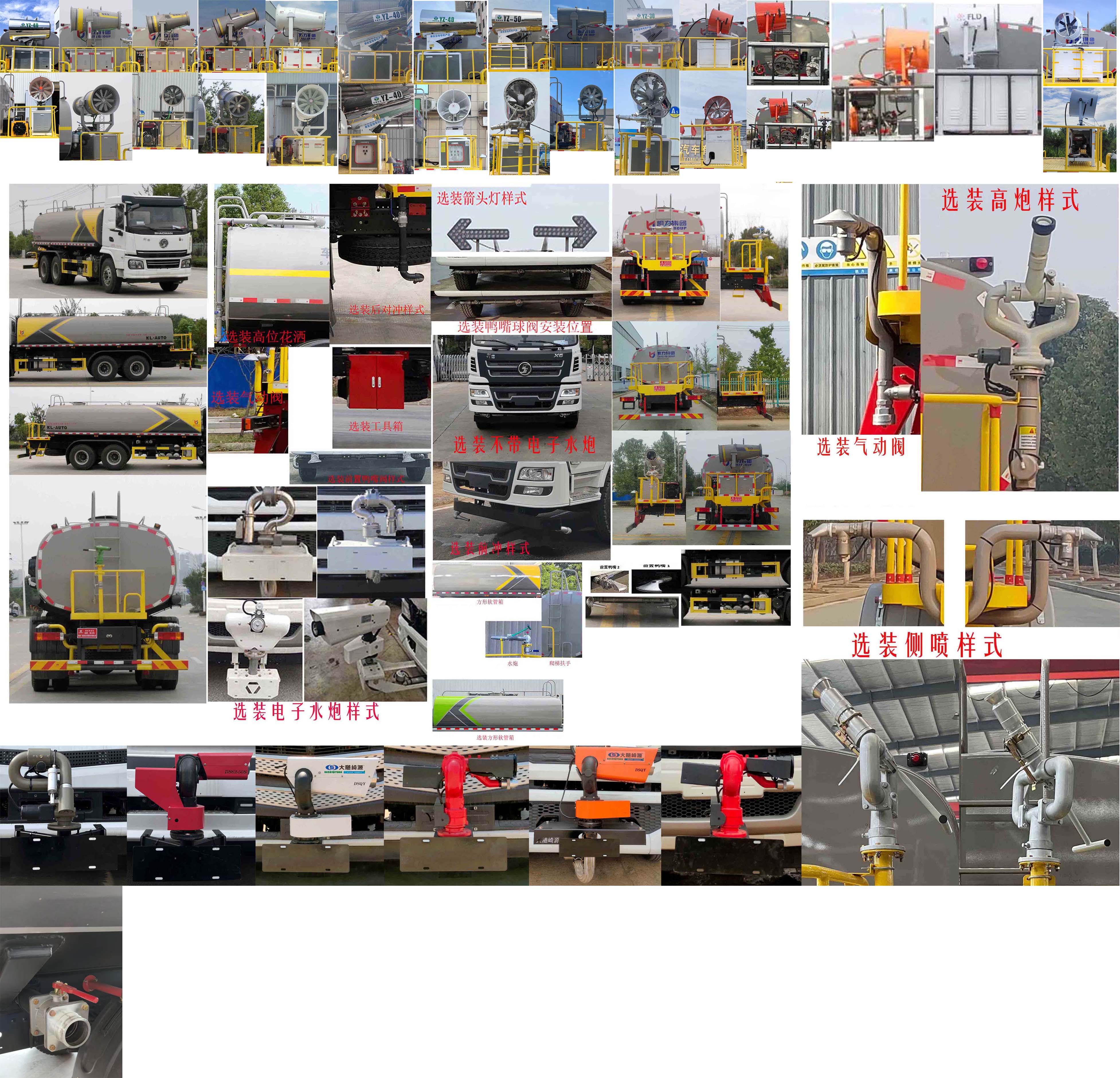 凱力風牌KLF5250GPSS6綠化噴灑車公告圖片