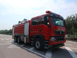 中卓时代牌ZXF5340GXFPM180/HT6泡沫消防车