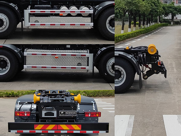 福龍馬牌FLM5320ZXXDTBEV純電動車廂可卸式垃圾車公告圖片