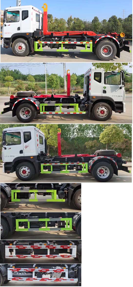 縱昂牌CLT5180ZXXEQ6車廂可卸式垃圾車公告圖片