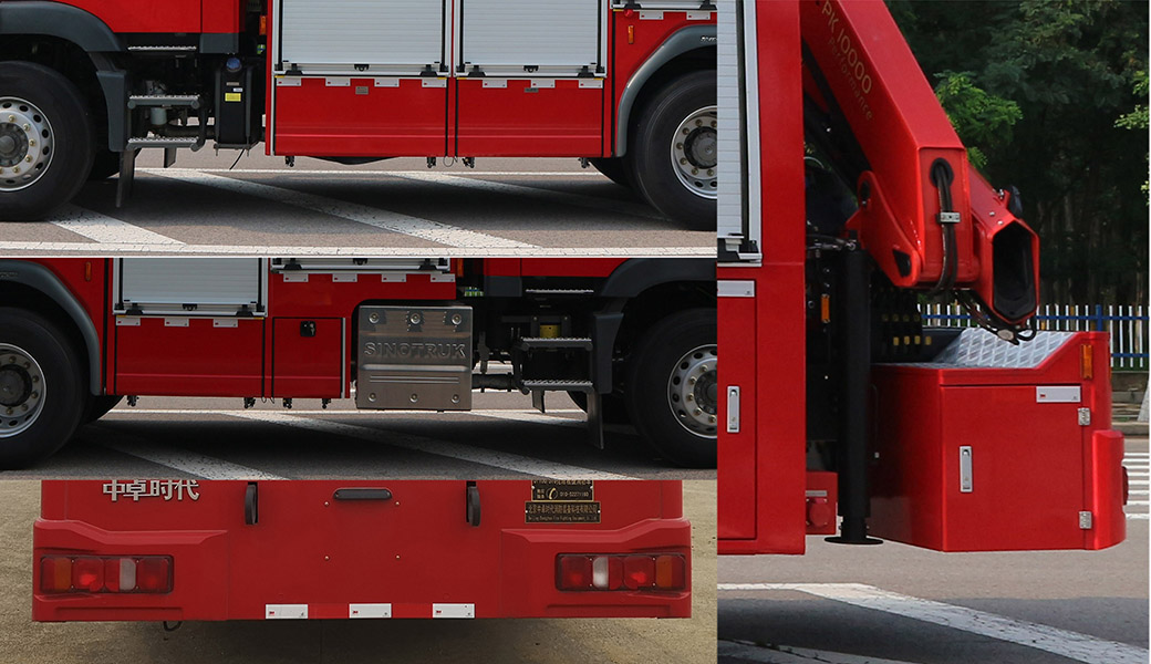 中卓時(shí)代牌ZXF5130TXFJY100/ST6搶險(xiǎn)救援消防車(chē)公告圖片