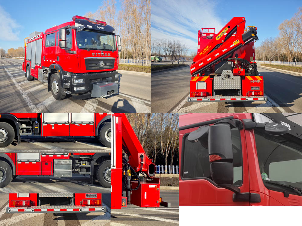 中卓時(shí)代牌ZXF5130TXFJY100/ST6搶險(xiǎn)救援消防車(chē)公告圖片