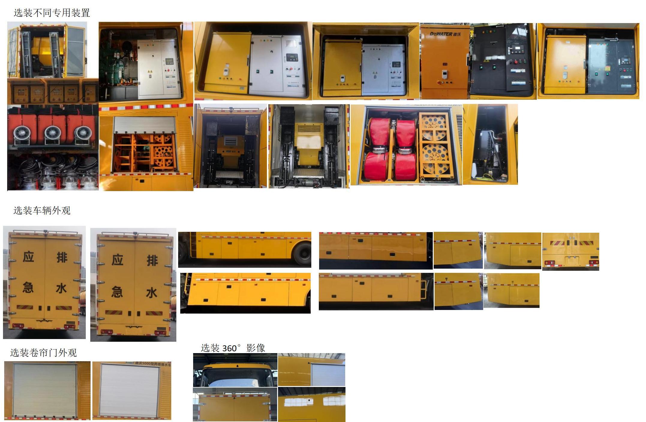 笛沃牌DWP5250TPSD2大流量排水搶險(xiǎn)車公告圖片