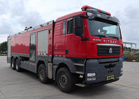 银河牌BX5390GXFPM180/SK6泡沫消防车