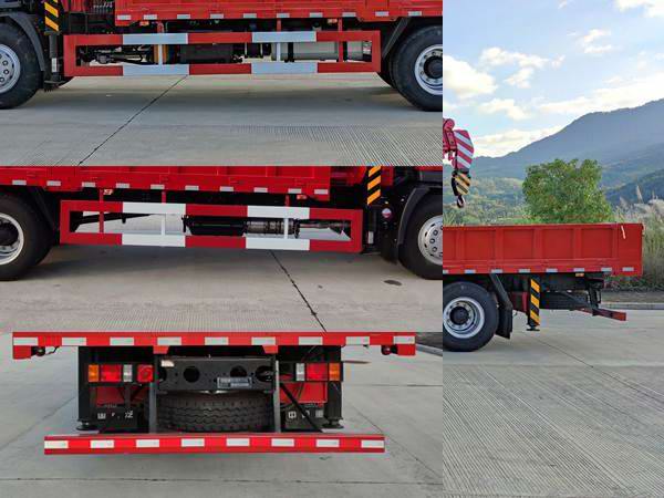 豪曼牌ZZ5188JSQG17FB0隨車起重運(yùn)輸車公告圖片