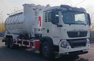 吸引压送车