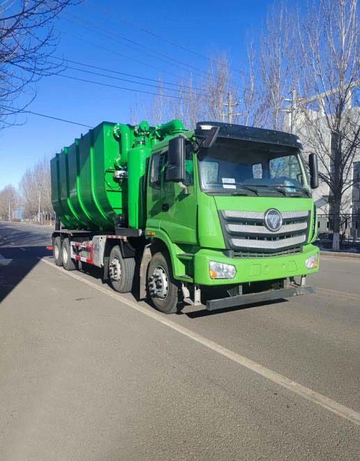 和隆兆帕牌LZP5316GXY吸引壓送車