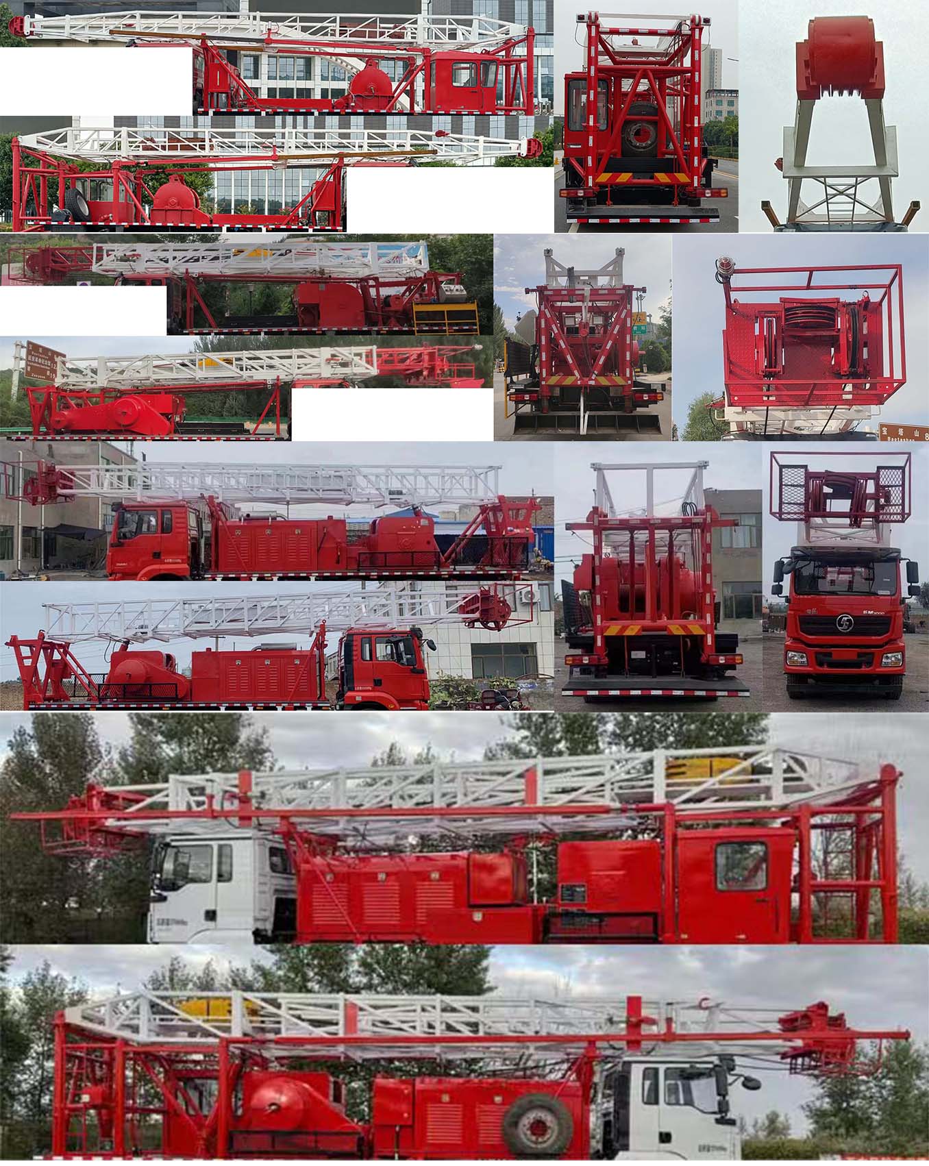 專致牌YZZ5220TXJSX6修井機(jī)公告圖片