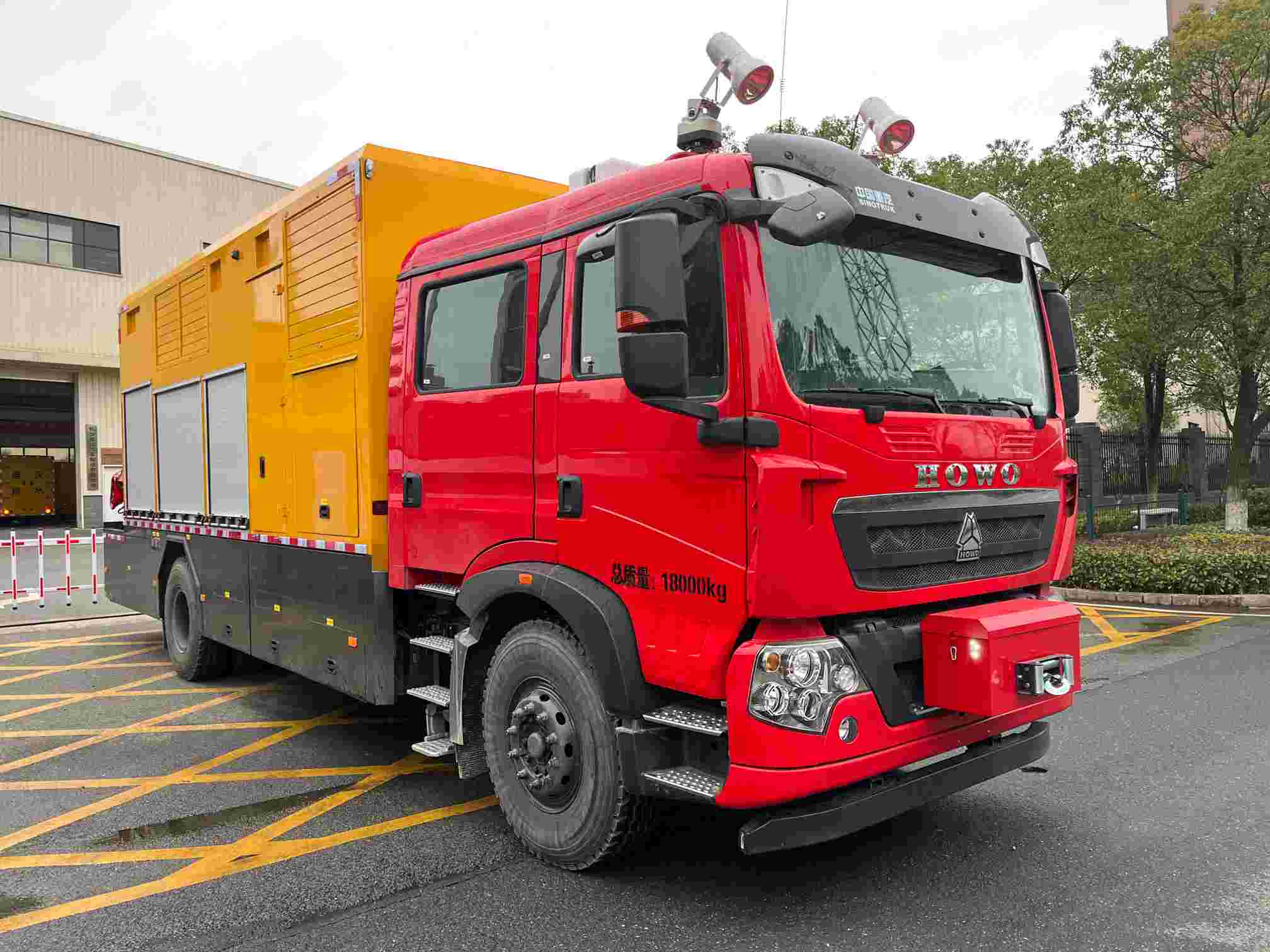 笛沃牌DWP5182TPSHW1大流量排水搶險車公告圖片