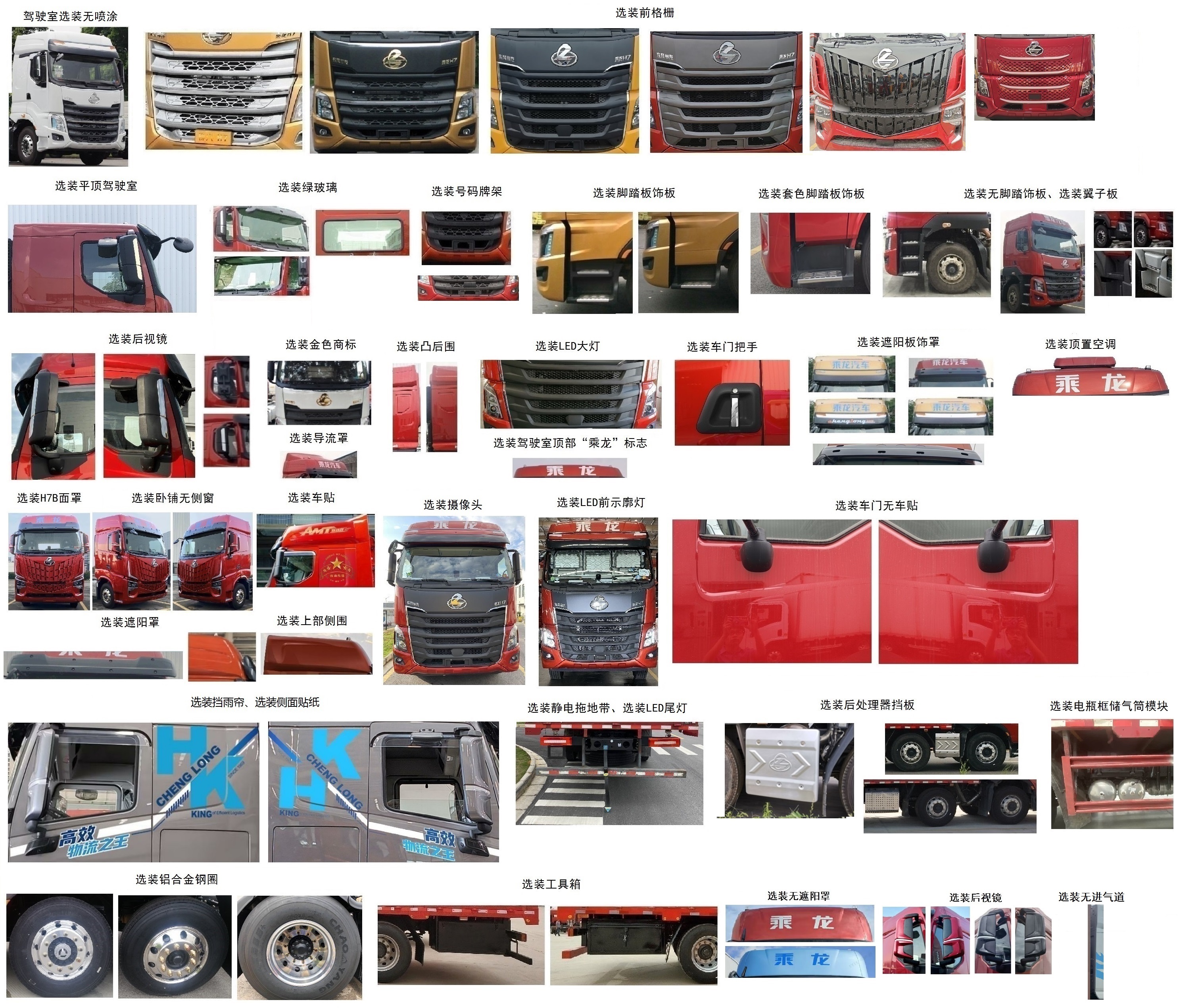 乘龍牌LZ5312XXYH7FC1廂式運(yùn)輸車公告圖片