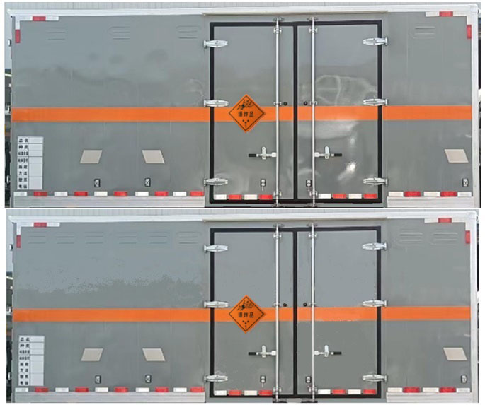 鴻星達(dá)牌SJR5121XQY-6CA爆破器材運(yùn)輸車公告圖片