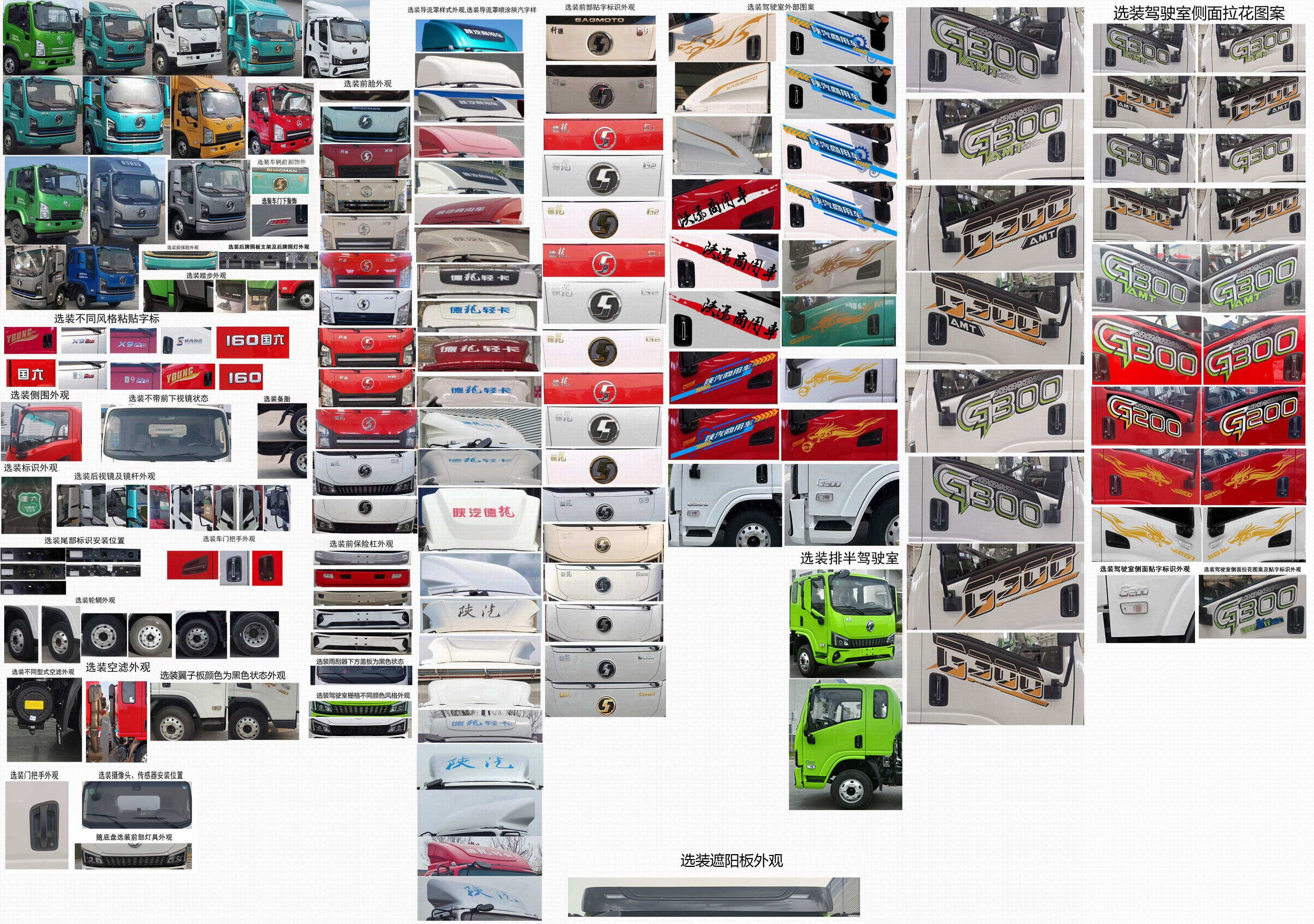 陜汽牌SX5041CCYNP6331倉柵式運輸車公告圖片