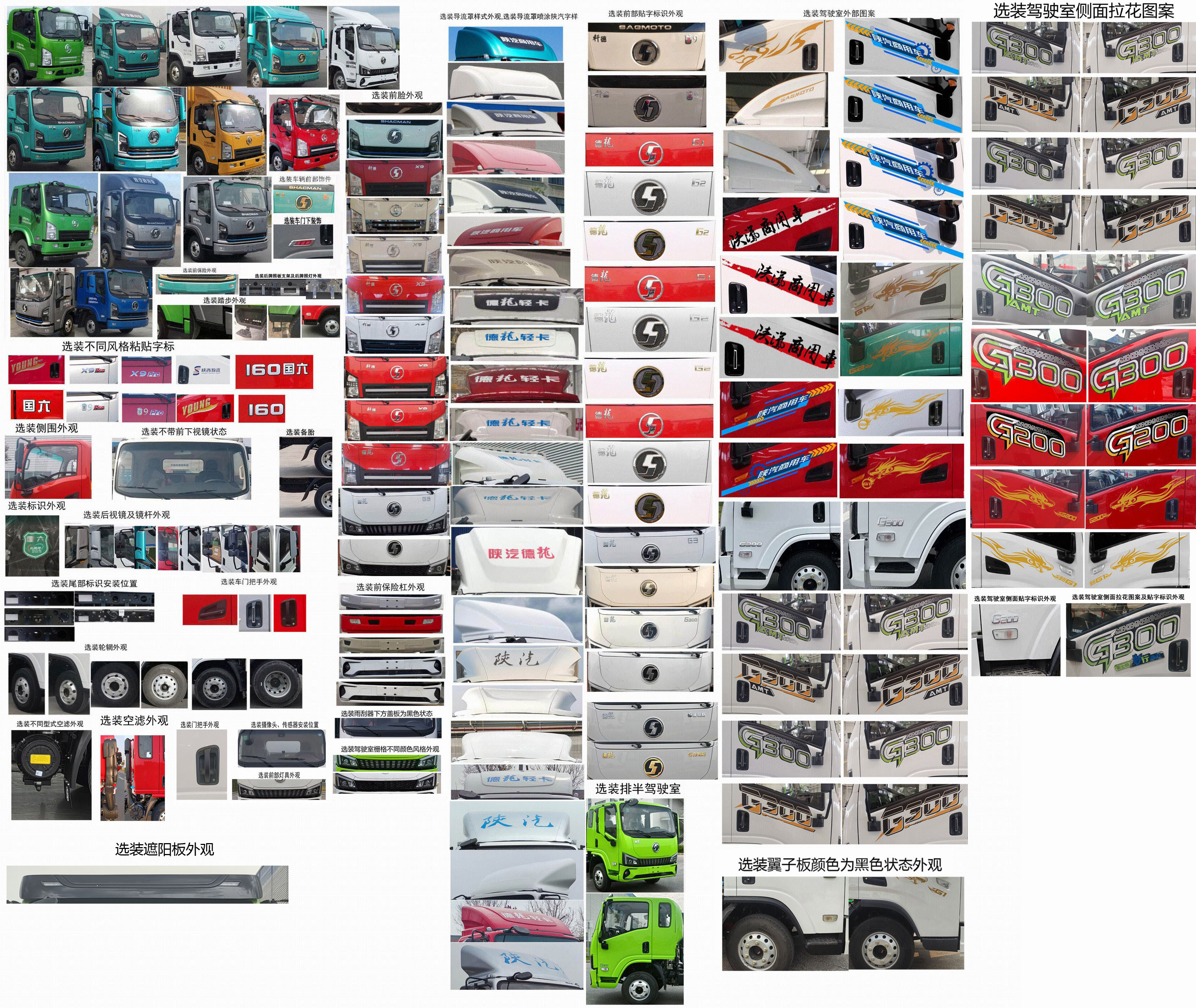 陜汽牌SX5042CCYNP6331倉柵式運輸車公告圖片