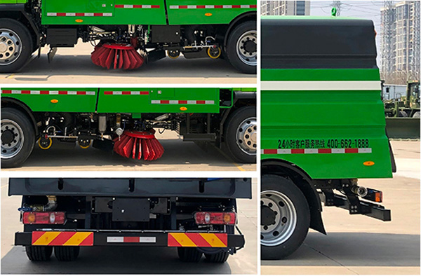 宇通牌YTZ5120TXSD0BEV純電動洗掃車公告圖片