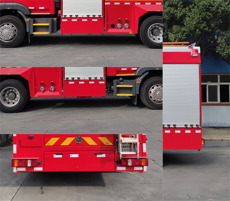 捷達(dá)消防牌SJD5171GXFSG60/SDA水罐消防車公告圖片