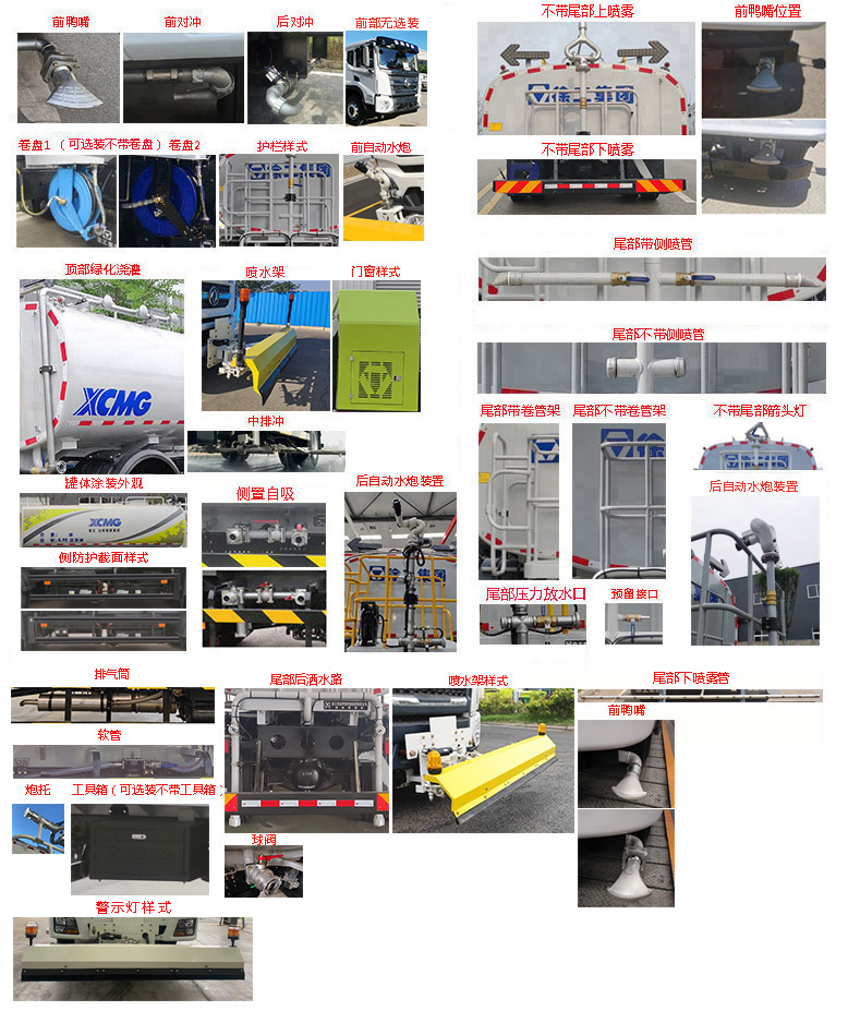 徐工牌DXA5182GQXDBEV純電動(dòng)清洗車公告圖片