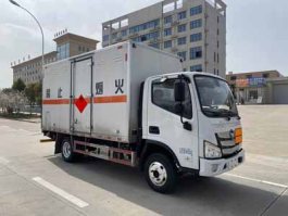 易燃气体厢式运输车