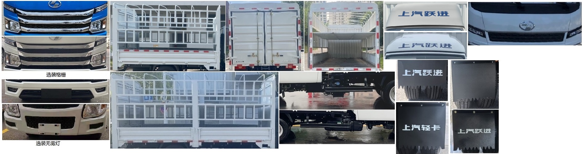 躍進(jìn)牌SH5043CCYPEDBNS倉(cāng)柵式運(yùn)輸車公告圖片