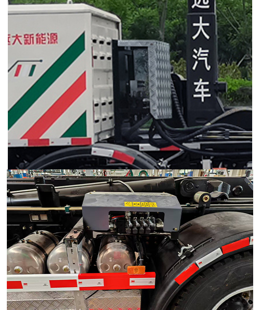 衡霸牌YYD5320ZXXDBEV純電動(dòng)車廂可卸式垃圾車公告圖片