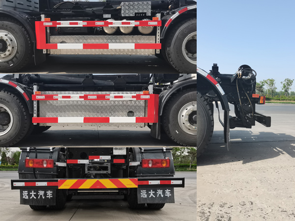 衡霸牌YYD5320ZXXDBEV純電動(dòng)車廂可卸式垃圾車公告圖片