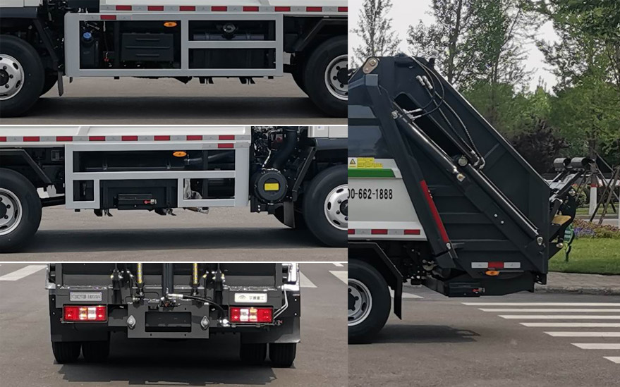 宇通牌YTZ5082ZYST0D6壓縮式垃圾車公告圖片