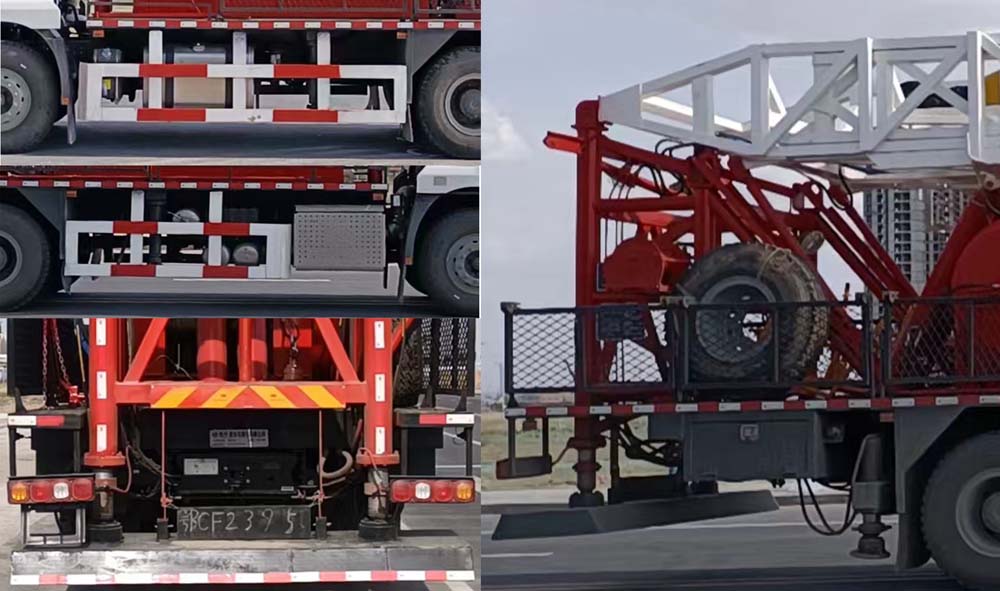 延安牌YAZ5280TXJ修井機公告圖片