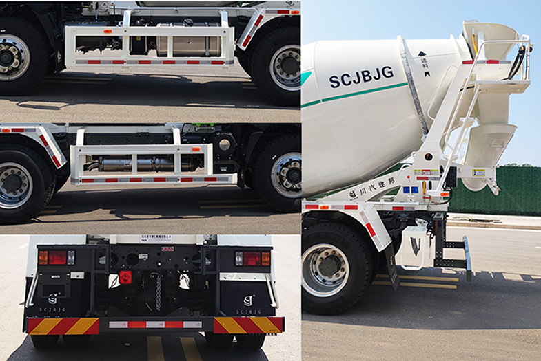 川汽建邦牌JBJ5182GJBG6D7W混凝土攪拌運(yùn)輸車公告圖片