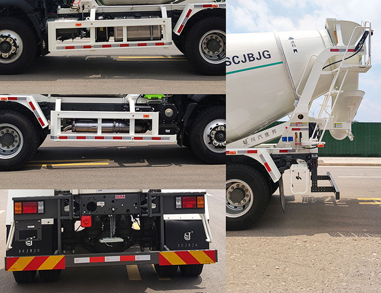 川汽建邦牌JBJ5180GJBG6X7W混凝土攪拌運(yùn)輸車公告圖片