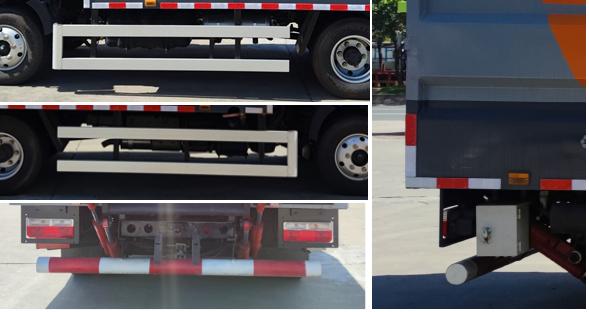 東風(fēng)牌EQ5070XTYS6密閉式桶裝垃圾車(chē)公告圖片