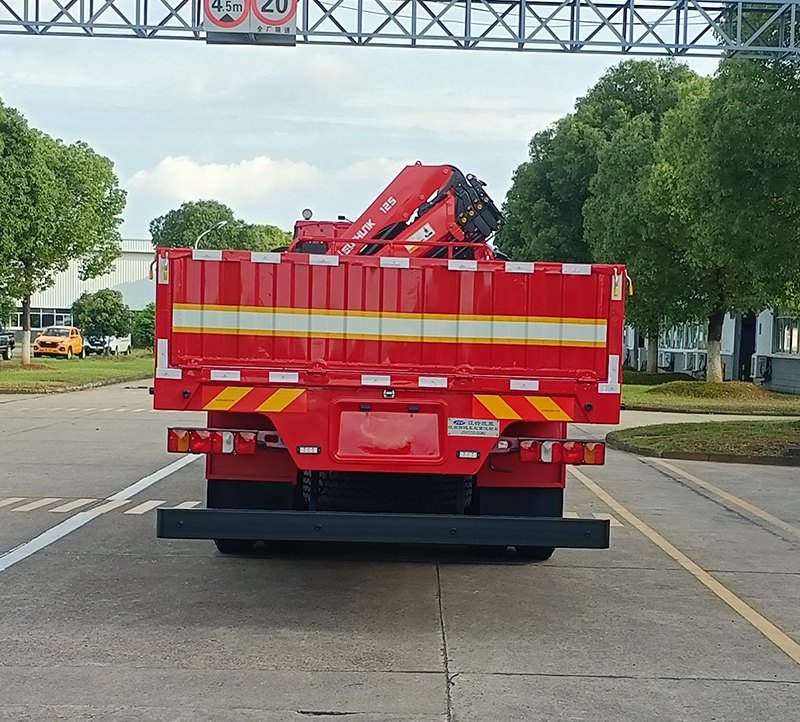 紅都牌JSV5250JSQM6隨車起重運輸車公告圖片