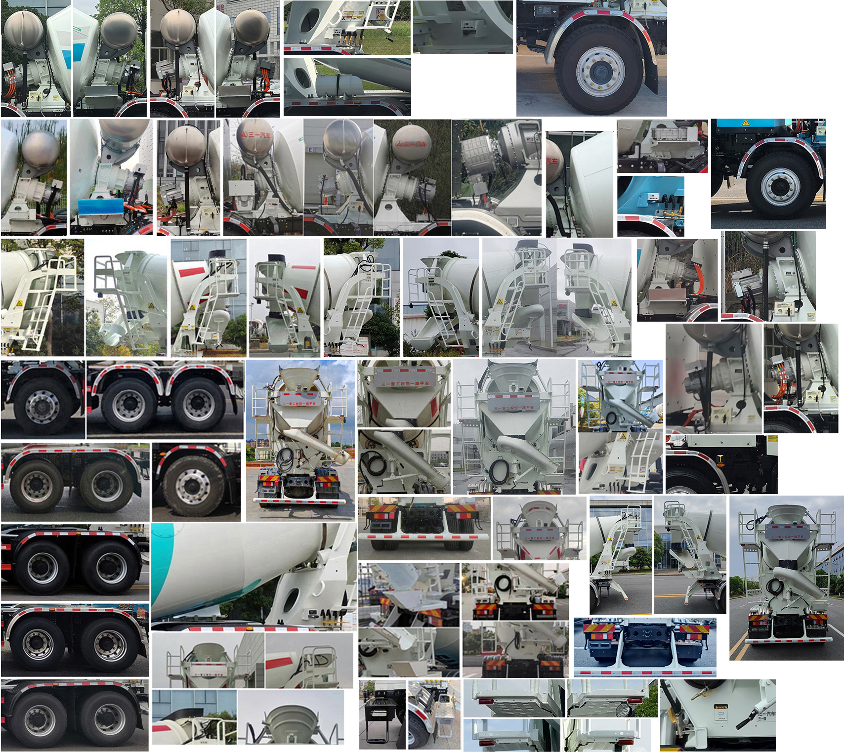 三一牌SYM5310GJB4BEV3純電動(dòng)混凝土攪拌運(yùn)輸車(chē)公告圖片