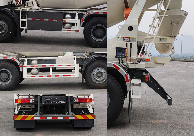 川汽建邦牌JBJ5310GJBZBEV純電動混凝土攪拌運輸車公告圖片