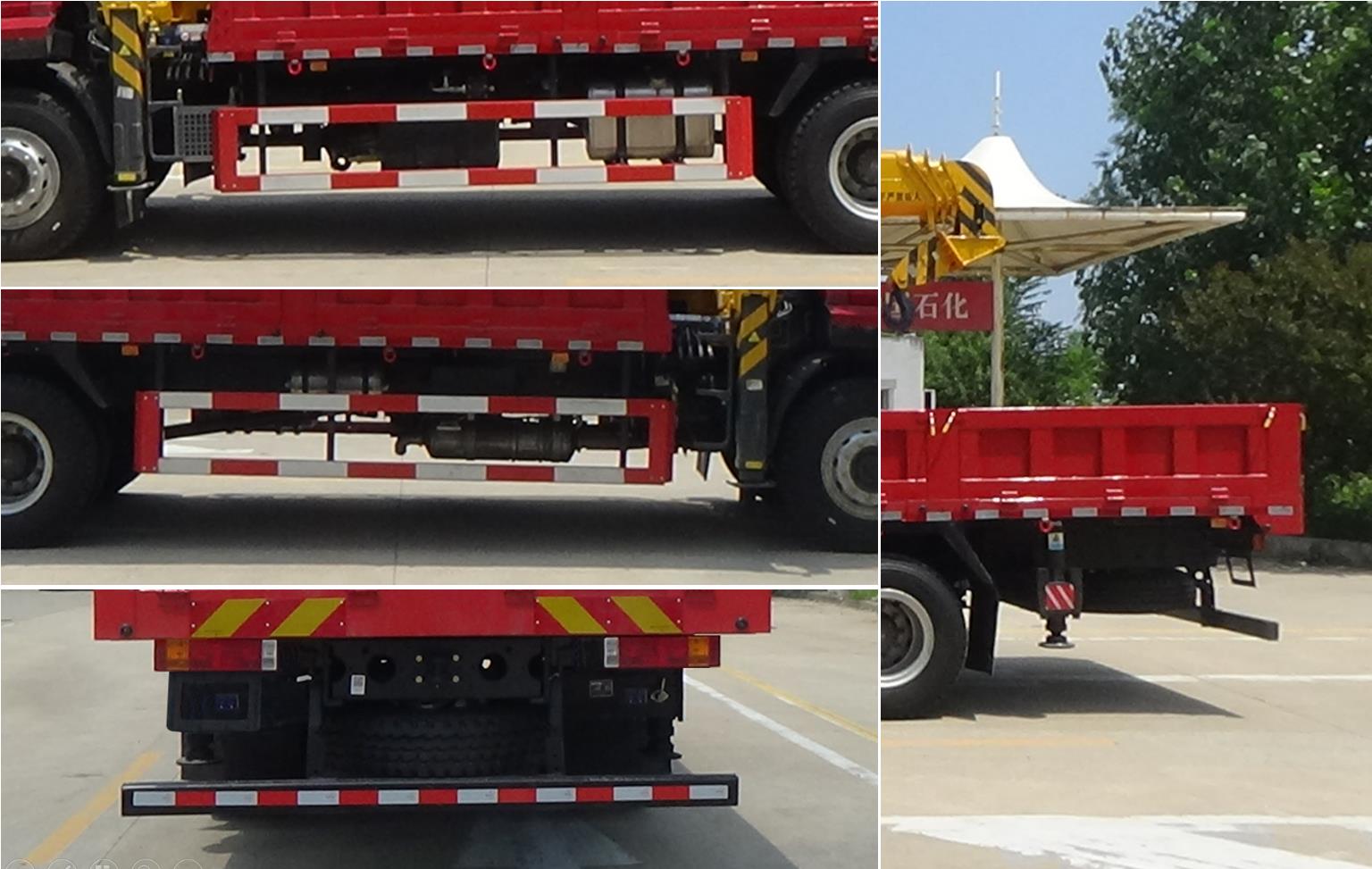 猛卡士特牌XCL5189JSQ6P隨車起重運(yùn)輸車公告圖片