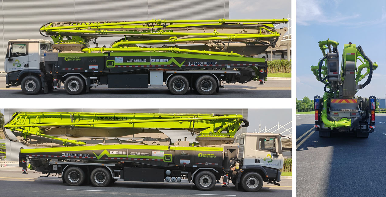 中聯(lián)牌ZLJ5460THBLBEV純電動混凝土泵車公告圖片