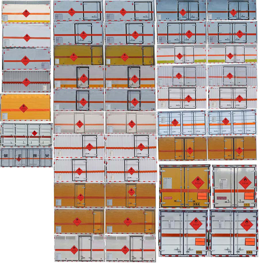 順風(fēng)智造牌SFZ5045XRYS6易燃液體廂式運輸車公告圖片
