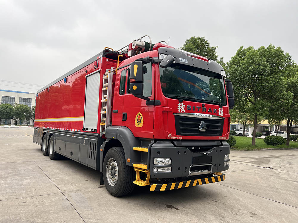 捷達(dá)消防牌SJD5340TXFDF30/SDA水帶敷設(shè)消防車(chē)