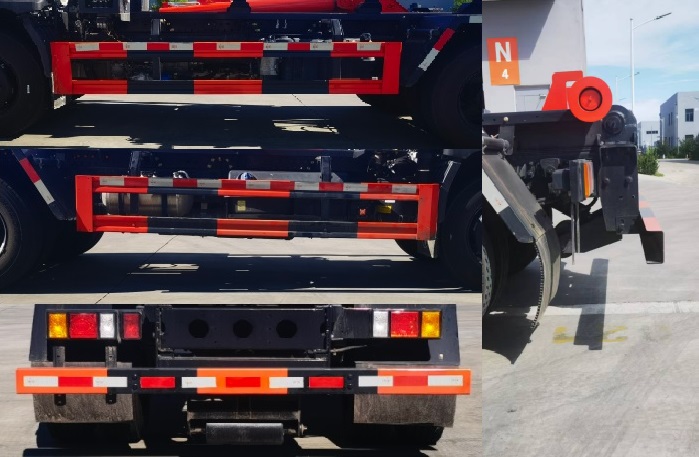 福田牌BJ5114ZXXGJBA-01車廂可卸式垃圾車公告圖片