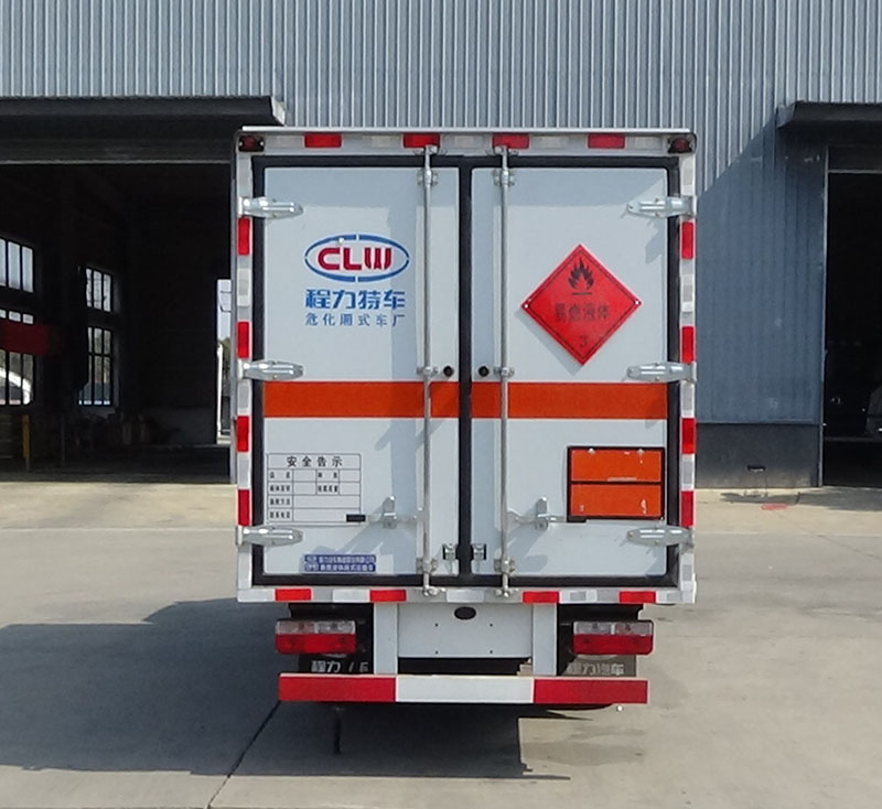 程力牌CL5030XRY6BXW易燃液體廂式運輸車公告圖片