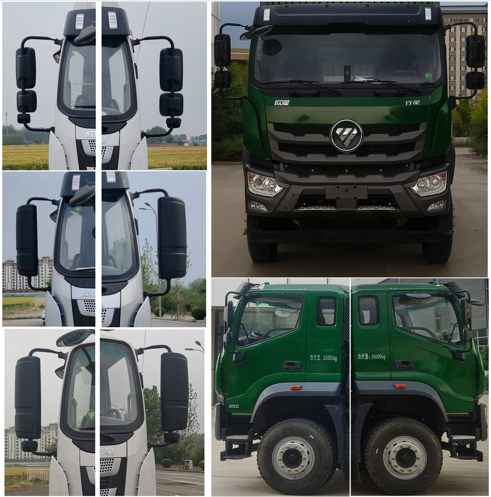 歐曼牌BJ5251XYZY6DPS-01郵政車(chē)公告圖片