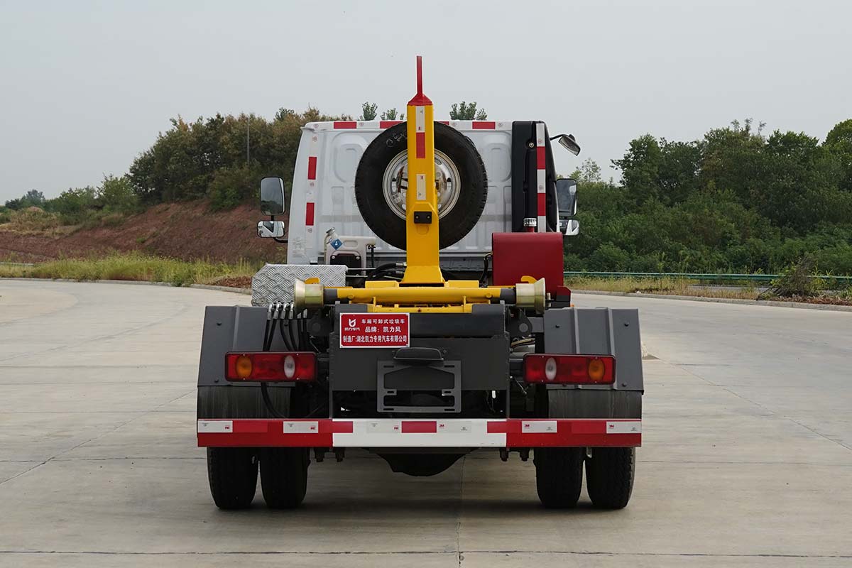 凱力風(fēng)牌KLF5071ZXXE6車廂可卸式垃圾車公告圖片