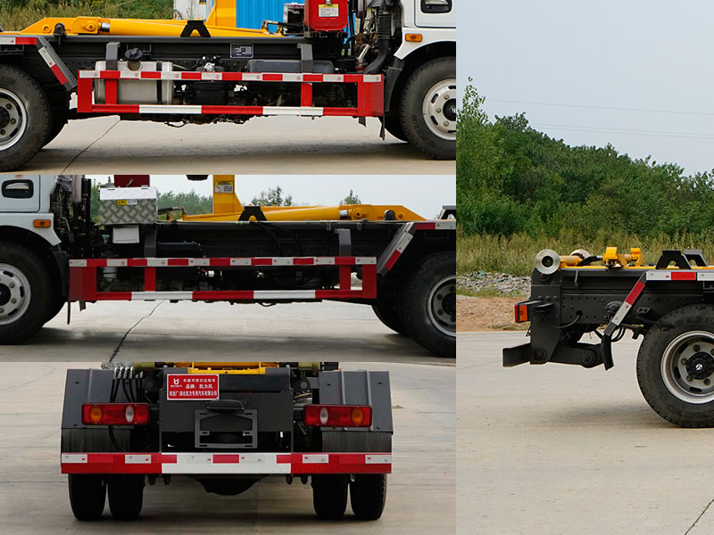 凱力風(fēng)牌KLF5071ZXXE6車廂可卸式垃圾車公告圖片