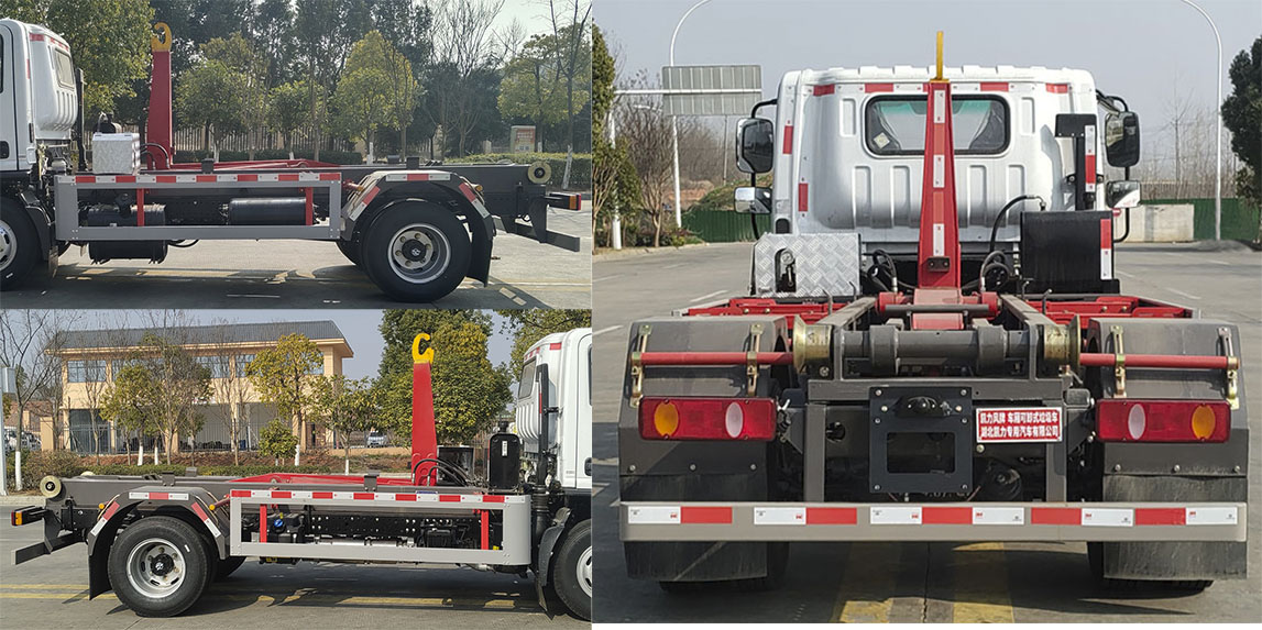 凱力風(fēng)牌KLF5071ZXXE6車廂可卸式垃圾車公告圖片